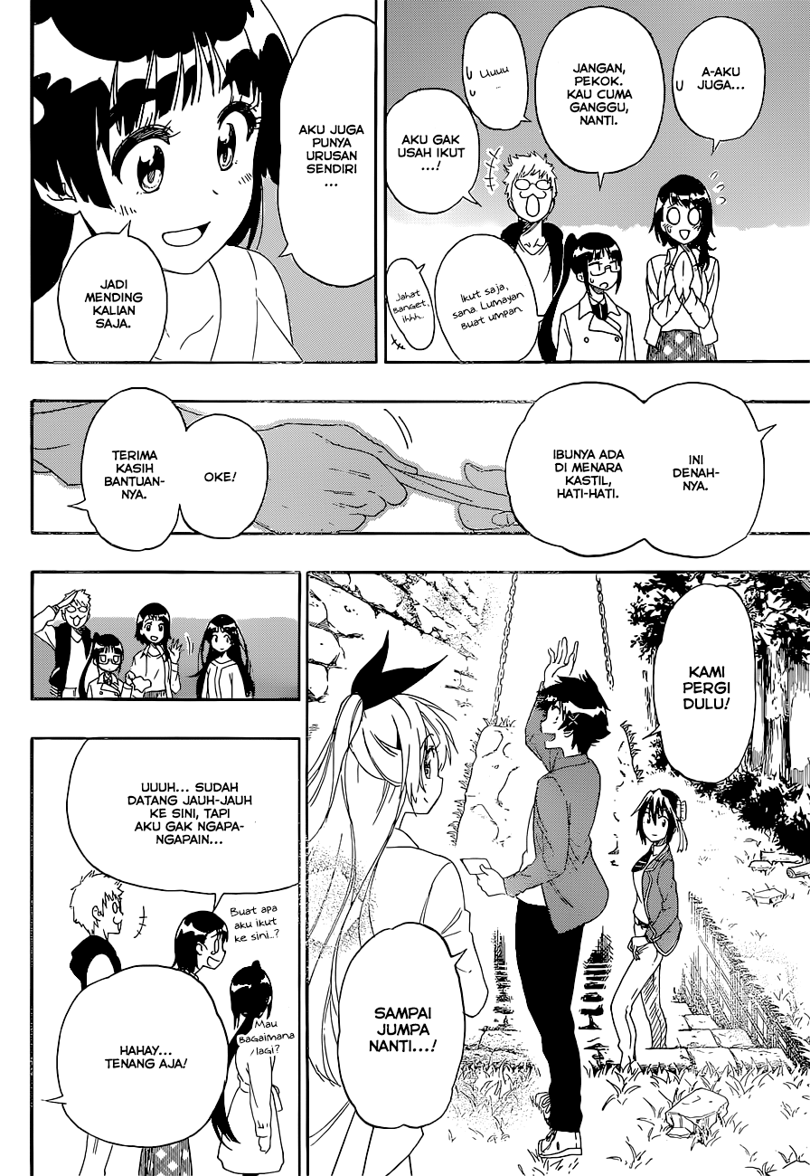 Nisekoi Chapter 184 Gambar 10