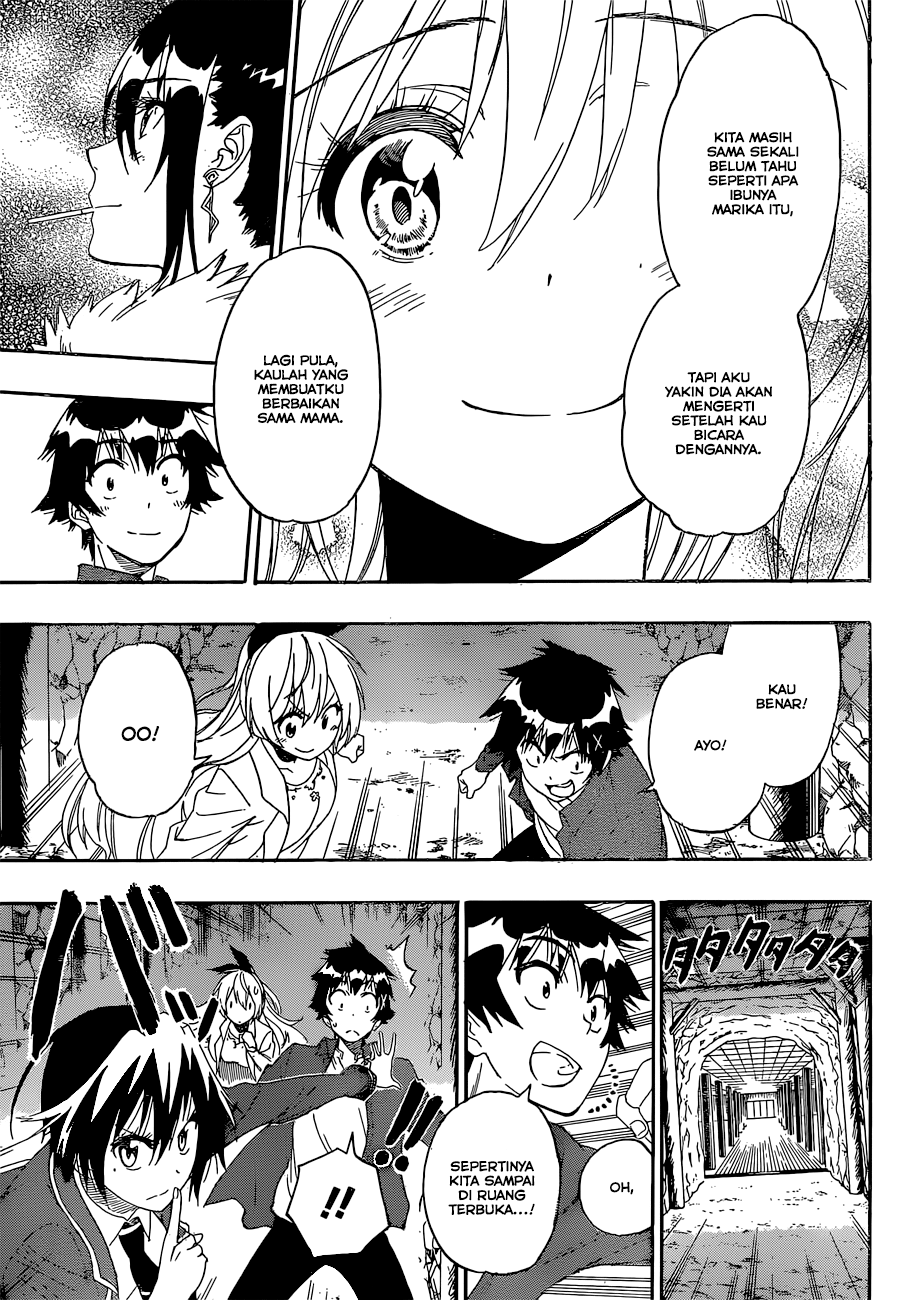 Nisekoi Chapter 184 Gambar 13