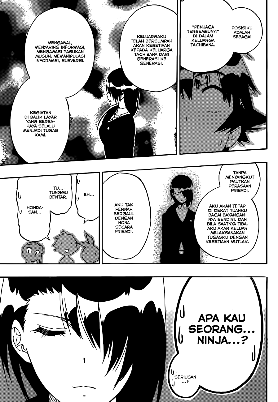 Nisekoi Chapter 184 Gambar 17
