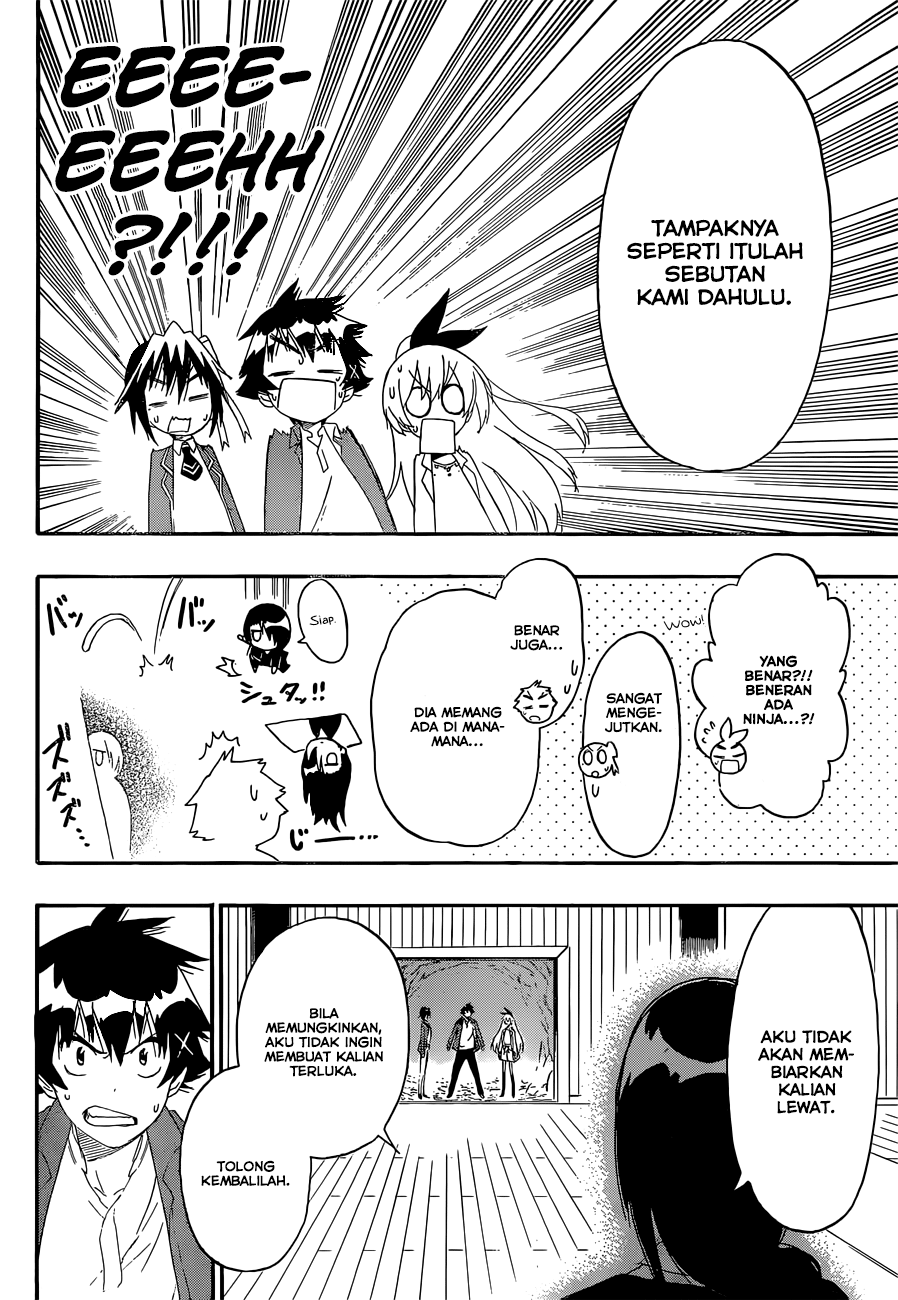 Nisekoi Chapter 184 Gambar 18