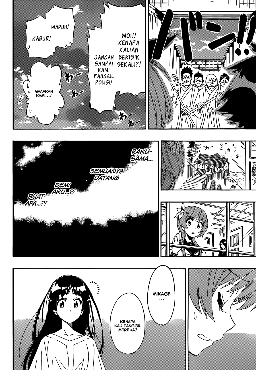 Nisekoi Chapter 184 Gambar 4