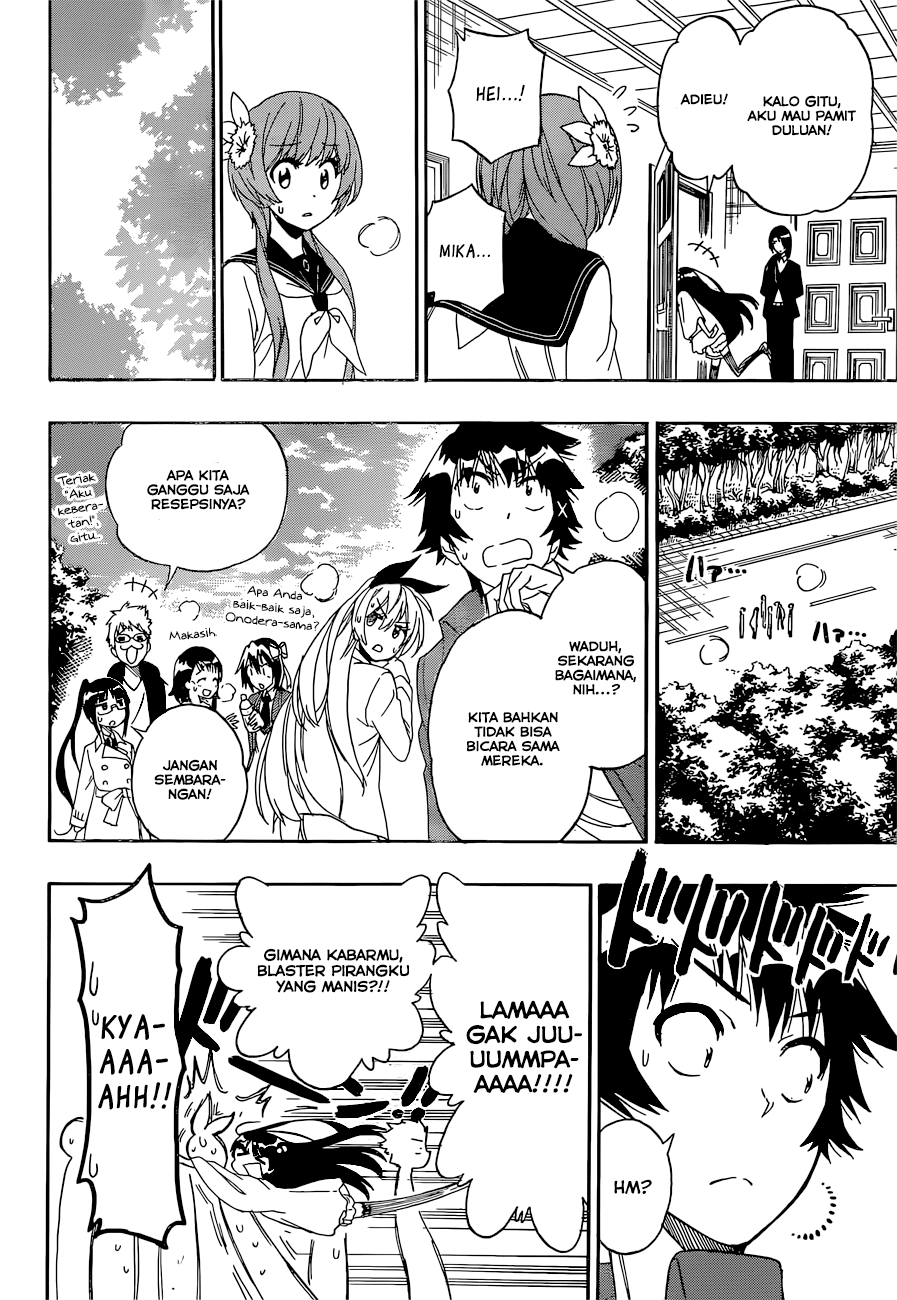 Nisekoi Chapter 184 Gambar 6