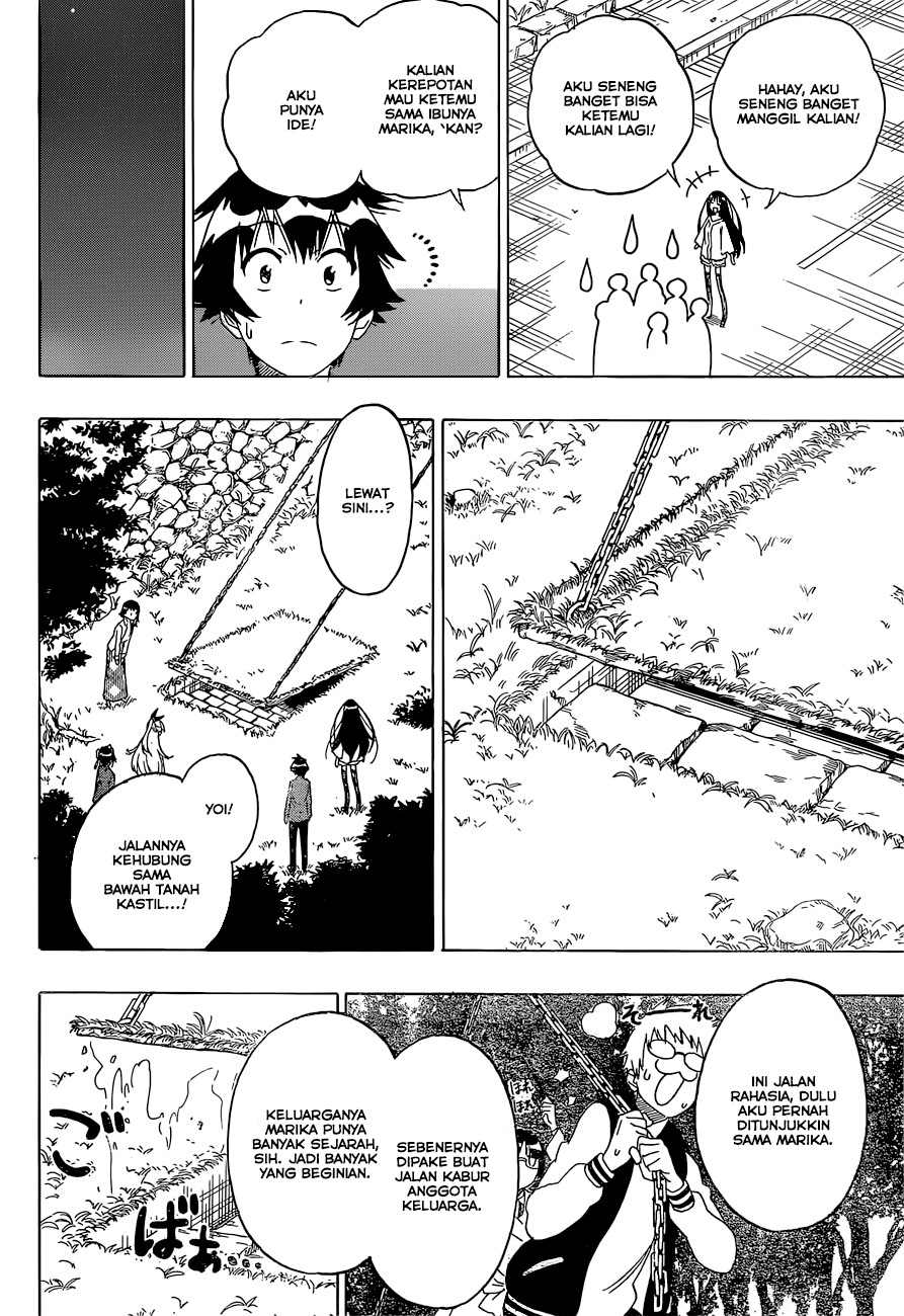 Nisekoi Chapter 184 Gambar 8