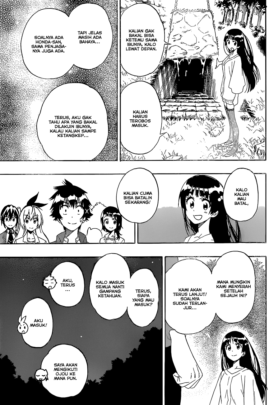 Nisekoi Chapter 184 Gambar 9