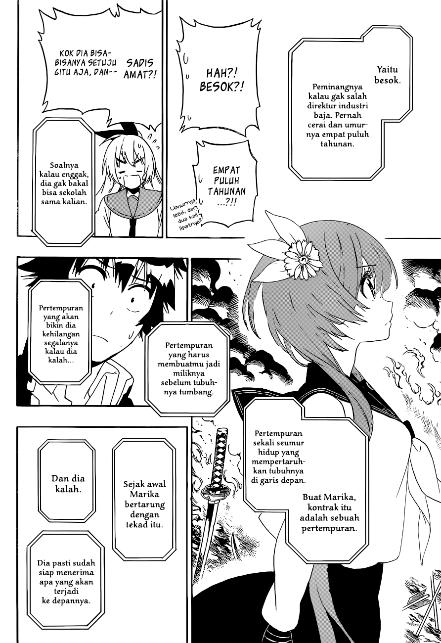 Nisekoi Chapter 182 Gambar 10
