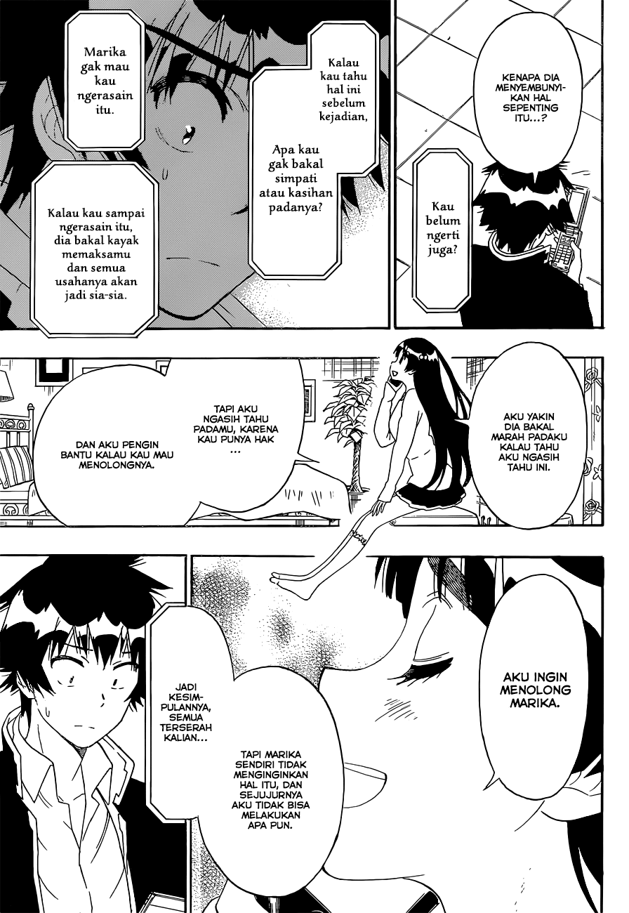 Nisekoi Chapter 182 Gambar 11