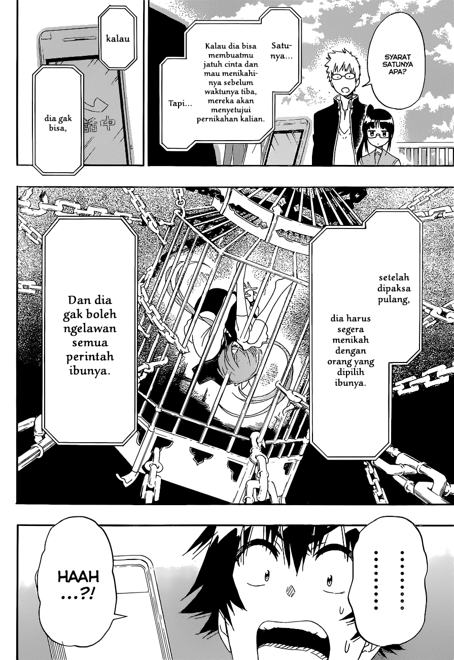 Nisekoi Chapter 182 Gambar 6