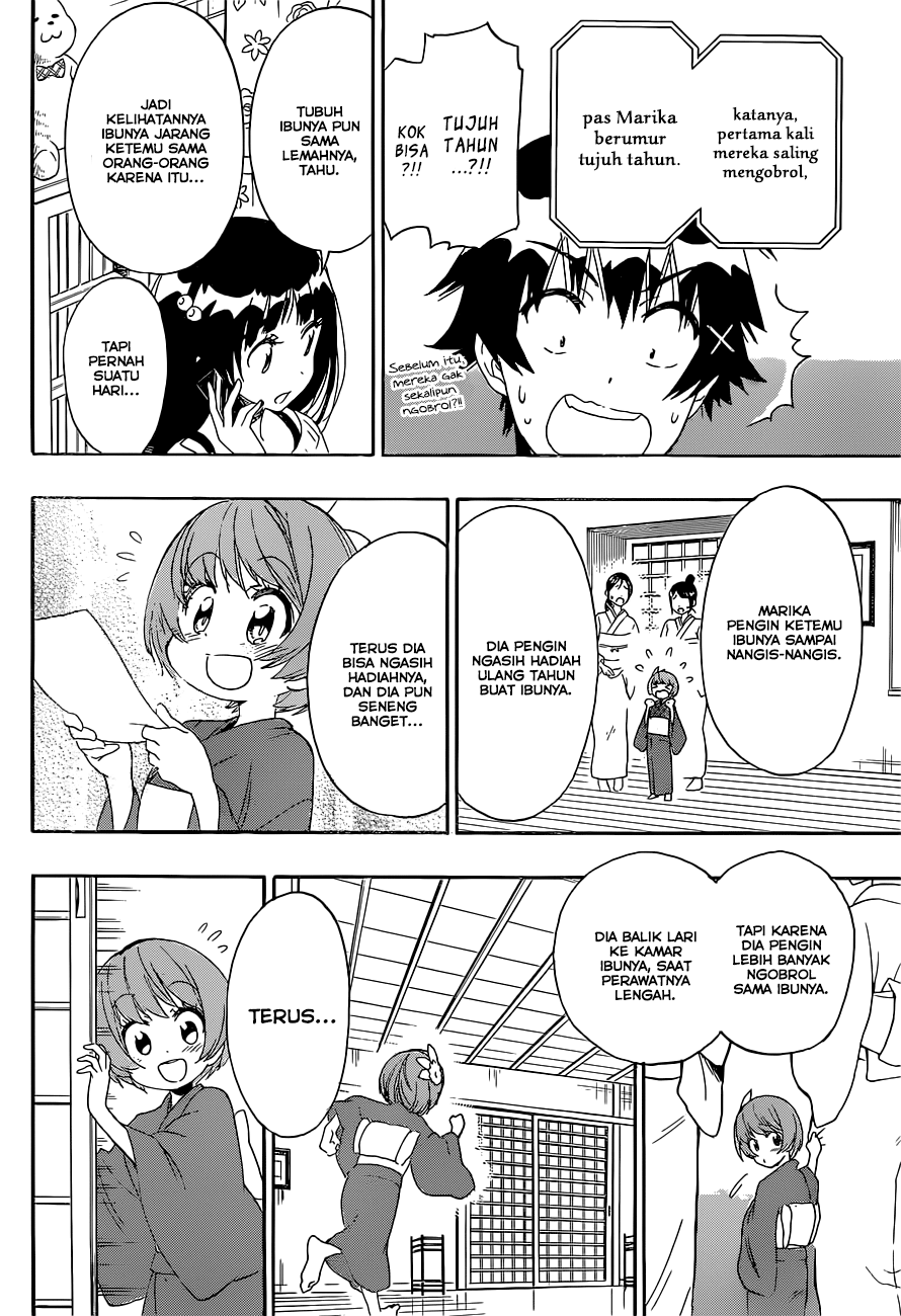 Nisekoi Chapter 182 Gambar 8