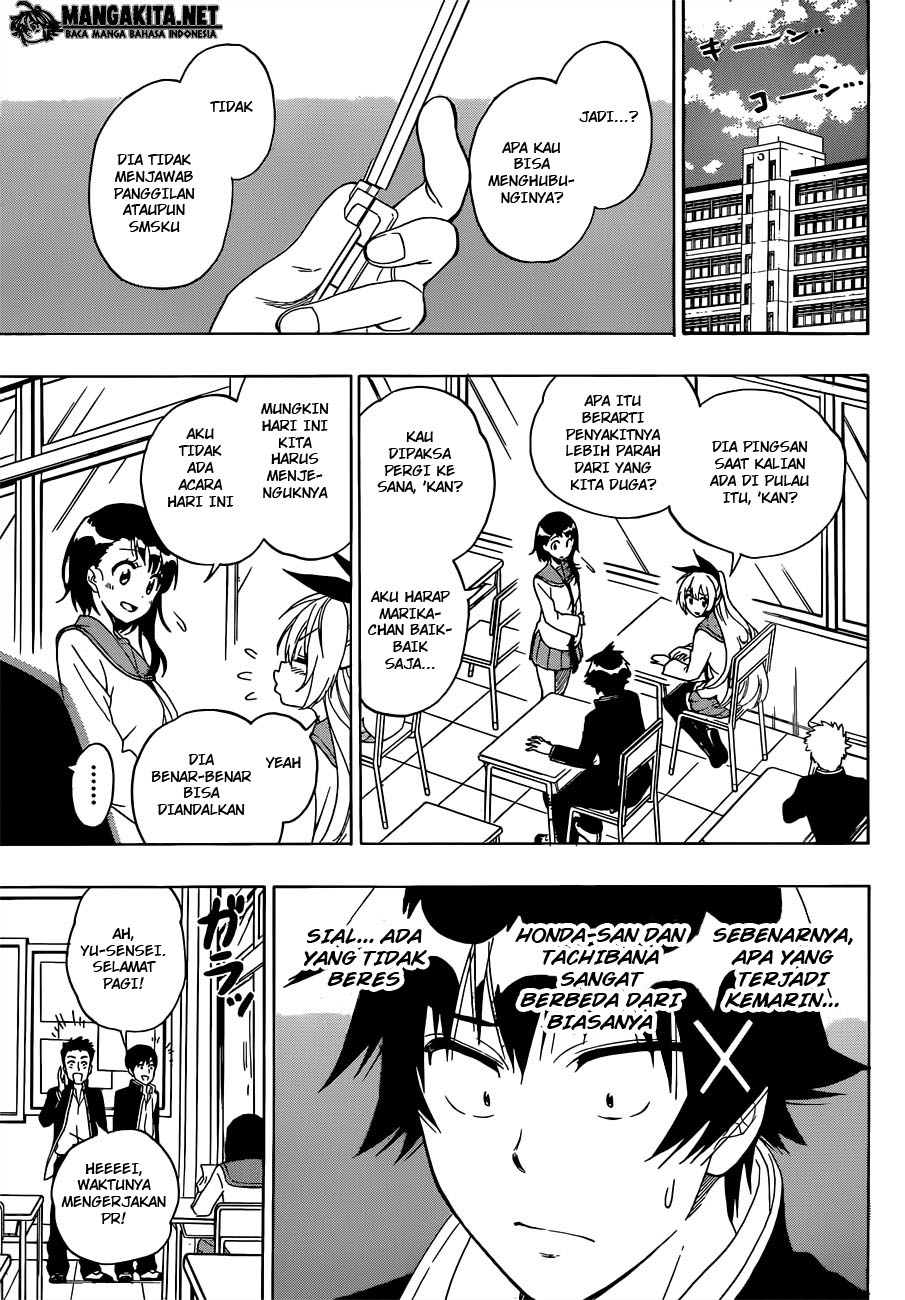 Nisekoi Chapter 181 Gambar 11