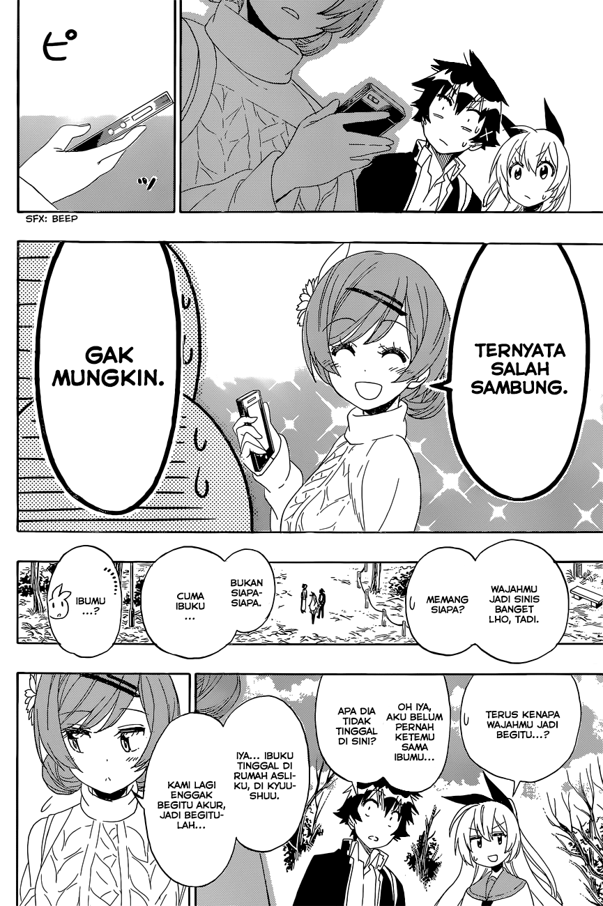 Nisekoi Chapter 180 Gambar 14