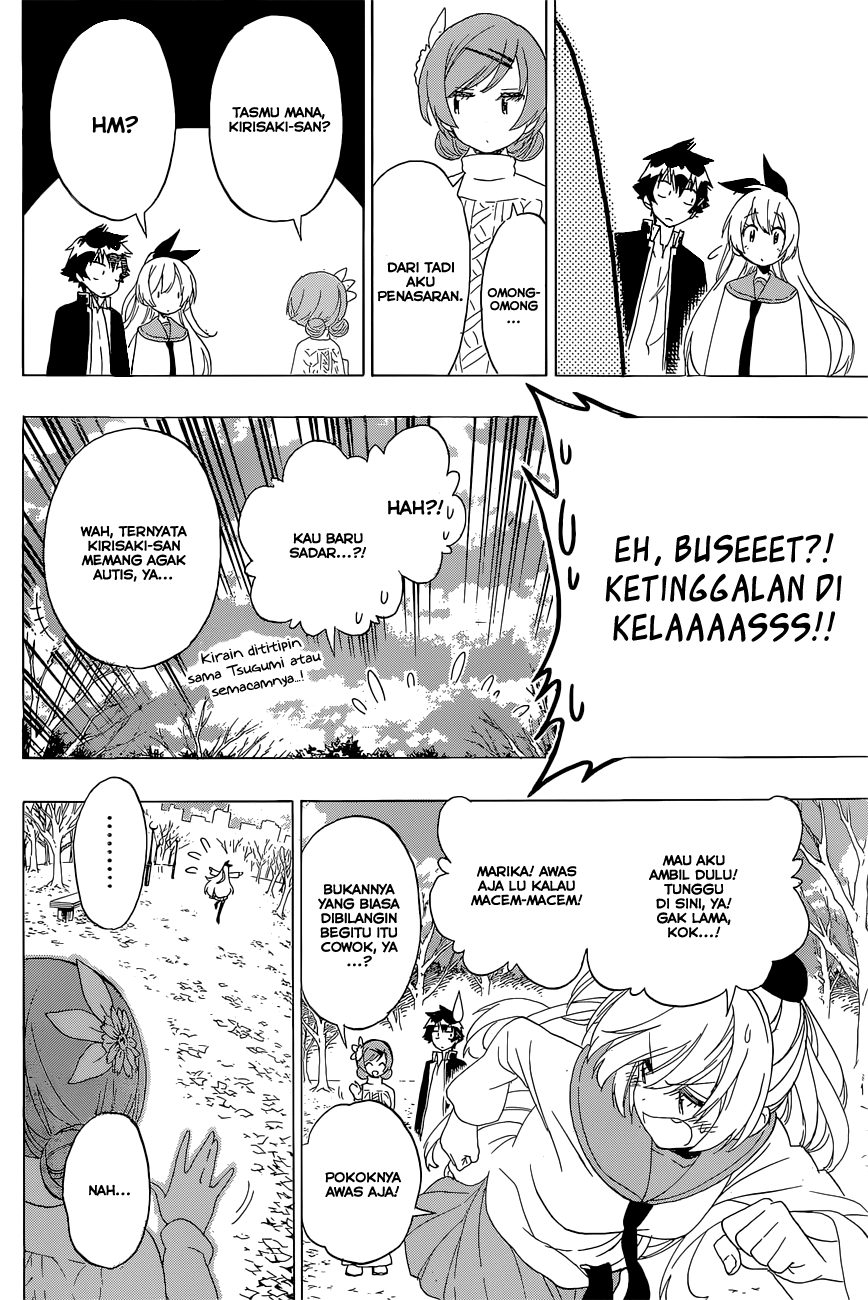 Nisekoi Chapter 180 Gambar 16