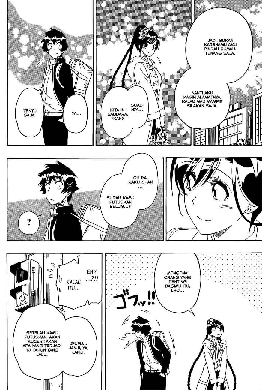 Nisekoi Chapter 179 Gambar 8