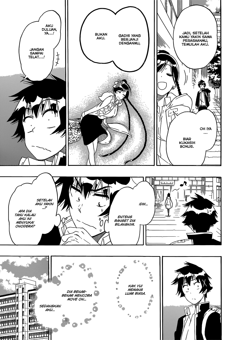 Nisekoi Chapter 179 Gambar 9