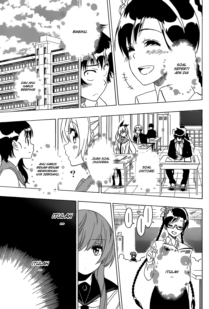 Nisekoi Chapter 178 Gambar 10