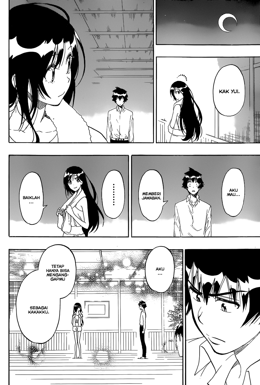 Nisekoi Chapter 178 Gambar 11