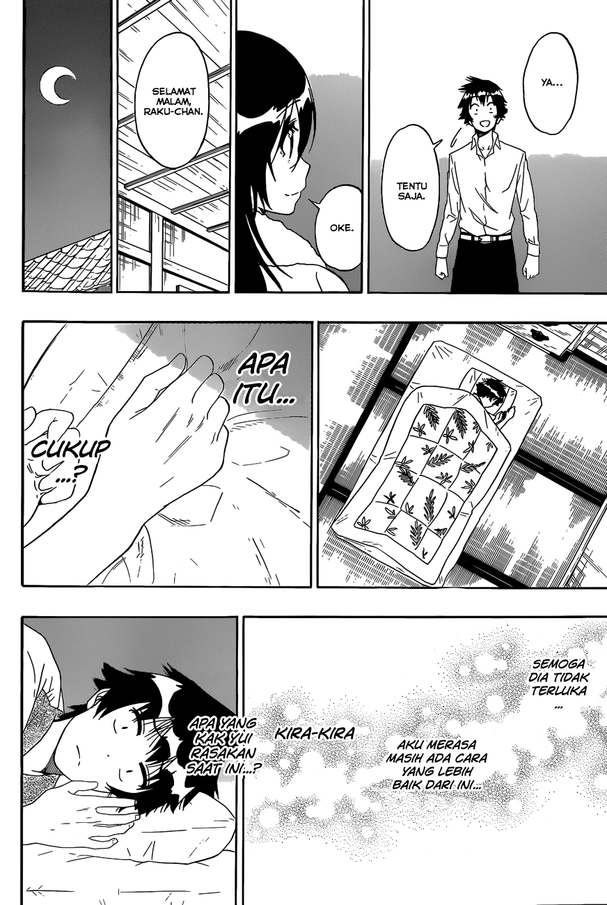 Nisekoi Chapter 178 Gambar 13