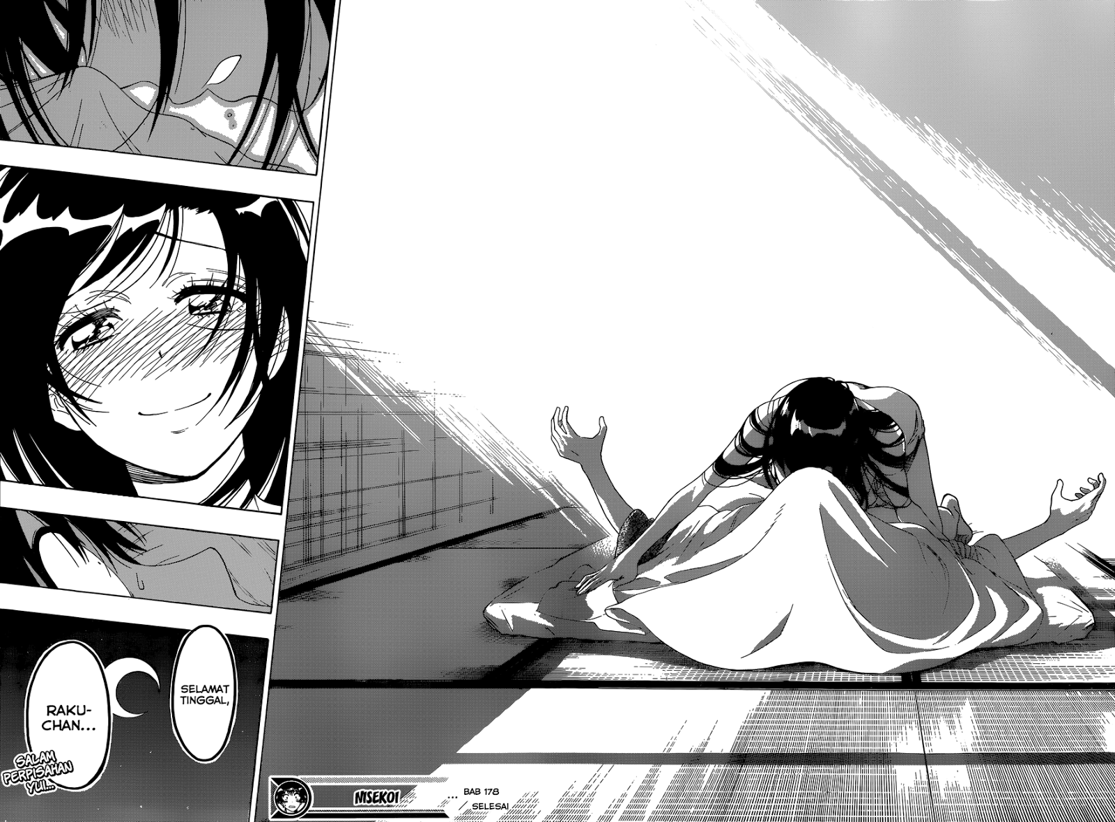 Nisekoi Chapter 178 Gambar 17