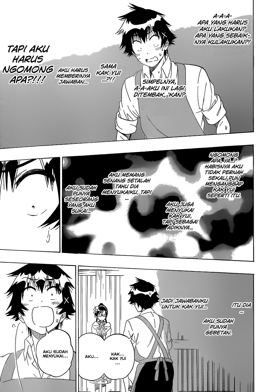 Nisekoi Chapter 178 Gambar 6