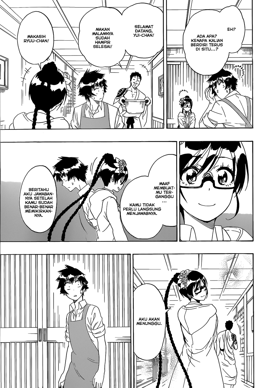 Nisekoi Chapter 178 Gambar 8