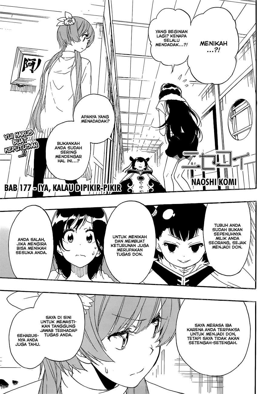 Baca Komik Nisekoi Chapter 177 Gambar 1