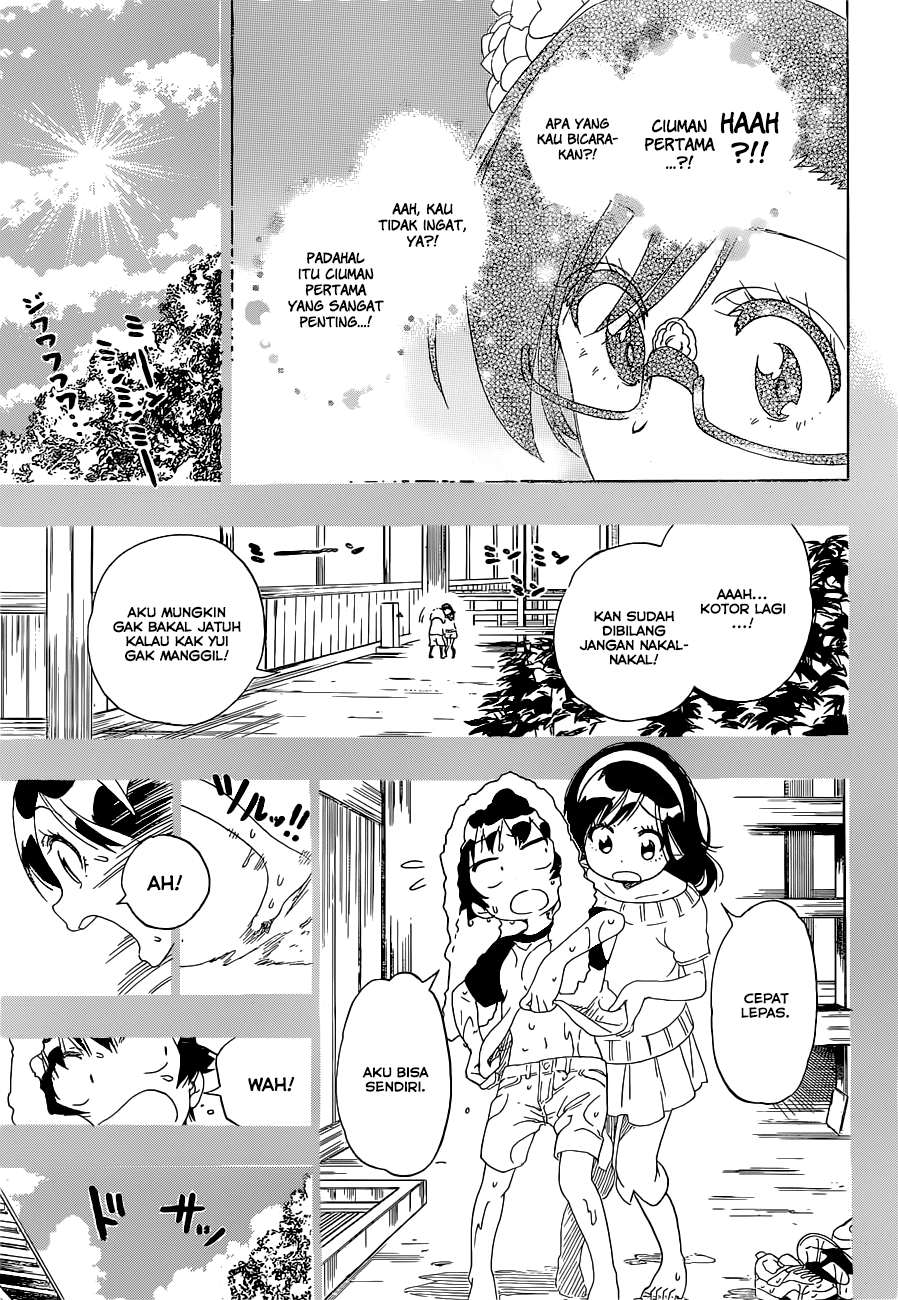 Nisekoi Chapter 177 Gambar 13