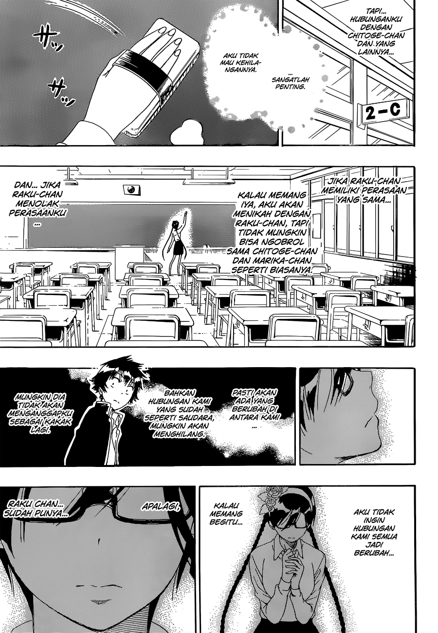 Nisekoi Chapter 177 Gambar 7