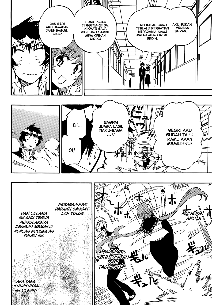 Nisekoi Chapter 175 Gambar 16