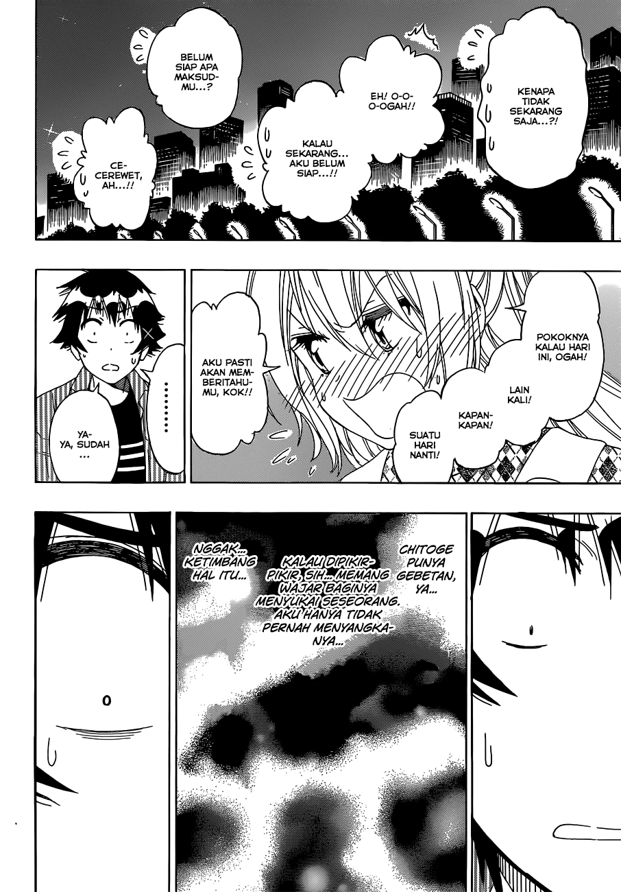 Nisekoi Chapter 175 Gambar 4