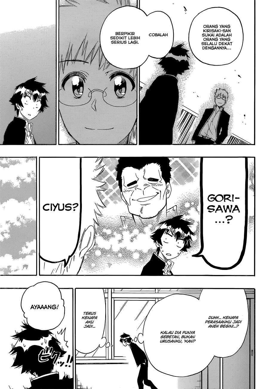 Nisekoi Chapter 175 Gambar 9