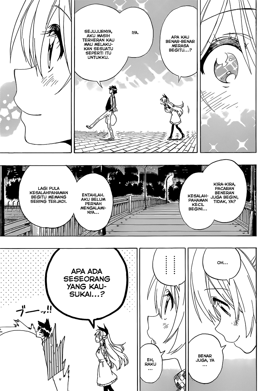 Nisekoi Chapter 174 Gambar 17