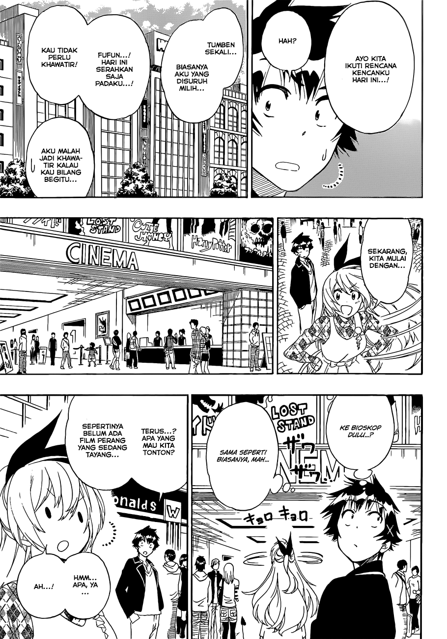 Nisekoi Chapter 174 Gambar 3