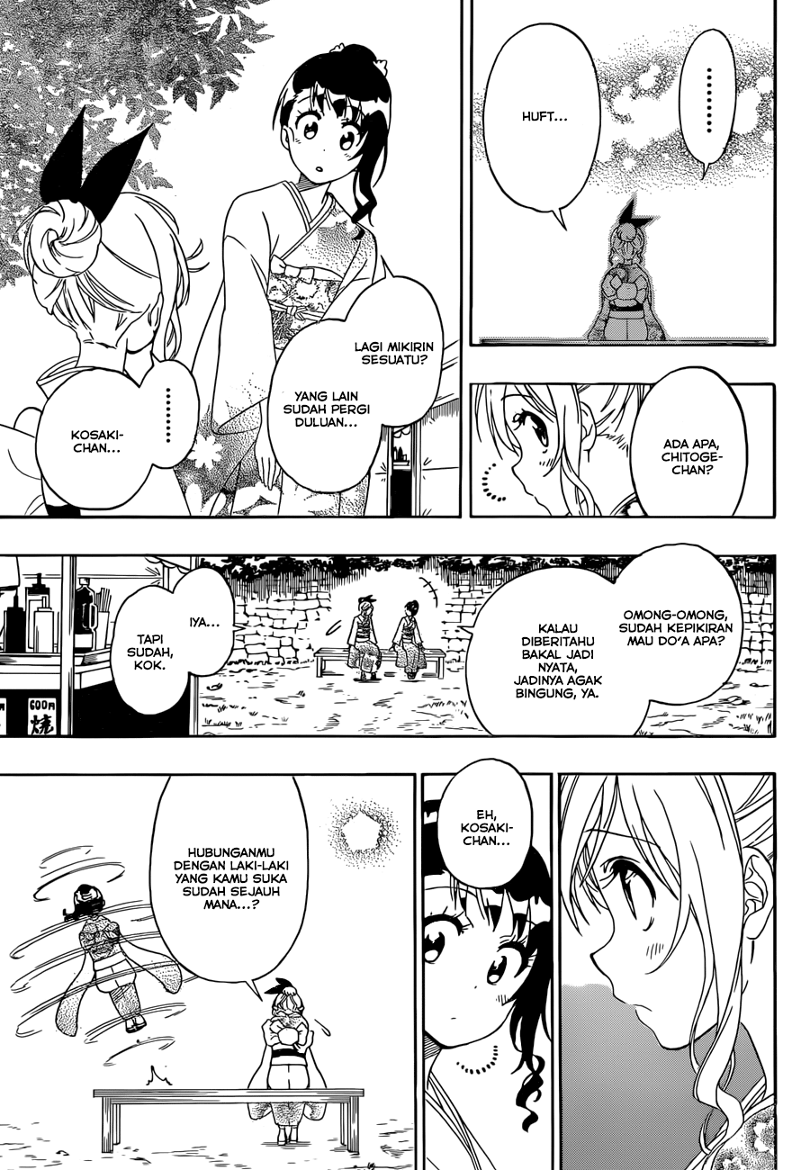 Nisekoi Chapter 172 Gambar 11