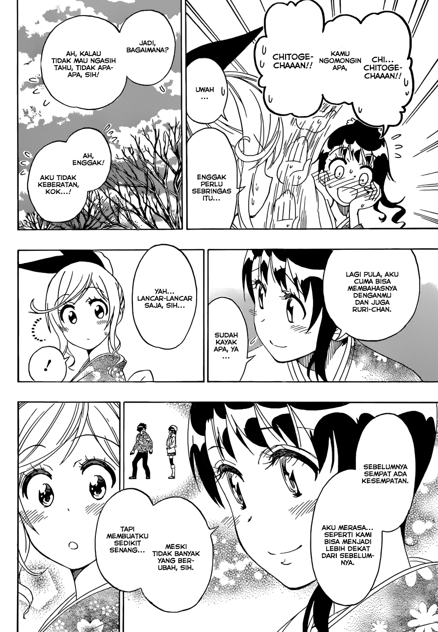 Nisekoi Chapter 172 Gambar 12