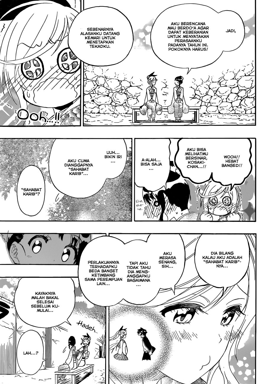 Nisekoi Chapter 172 Gambar 13