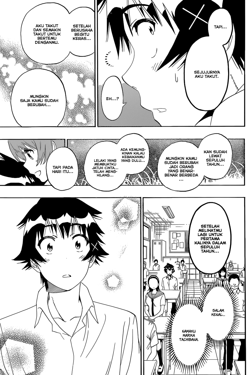 Nisekoi Chapter 171 Gambar 12