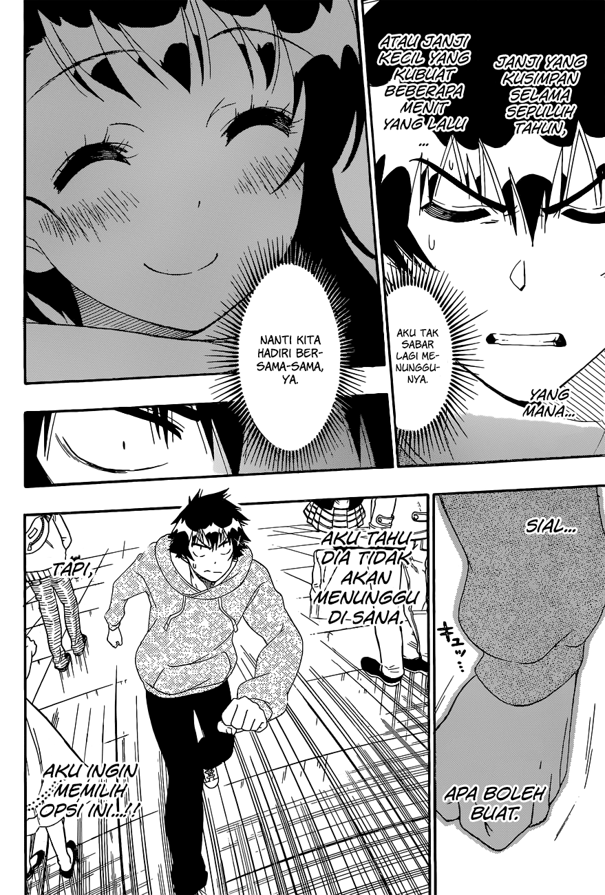 Nisekoi Chapter 167 Gambar 15