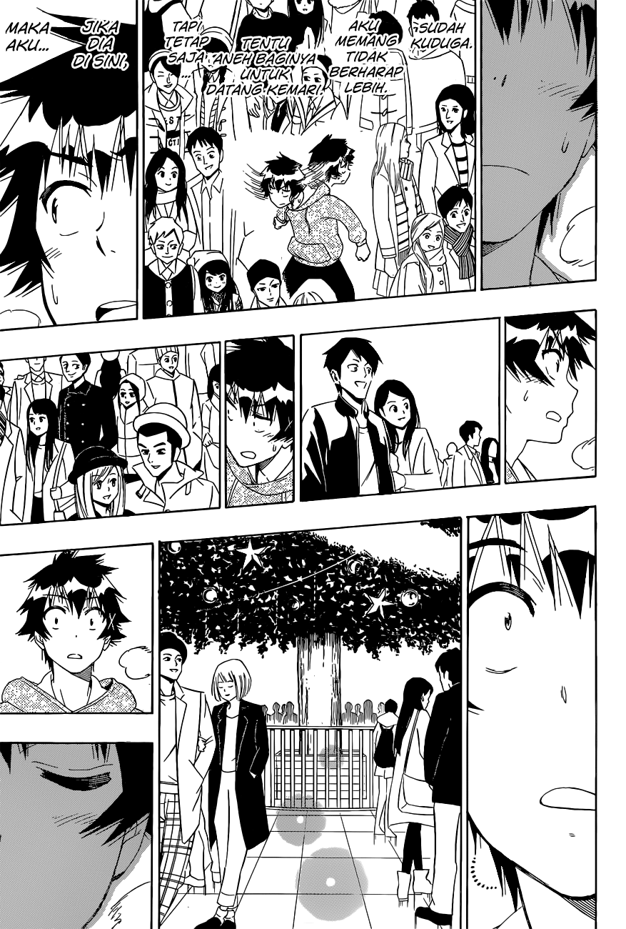Nisekoi Chapter 167 Gambar 18