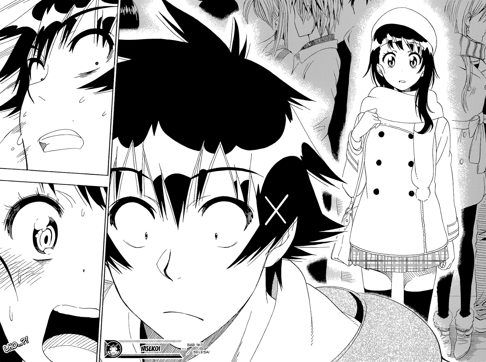 Nisekoi Chapter 167 Gambar 21
