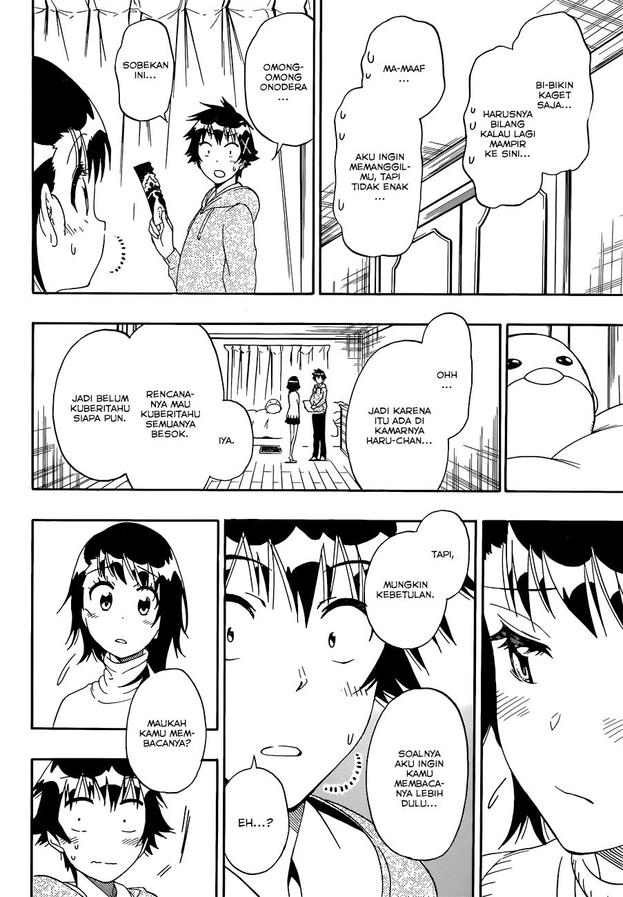 Nisekoi Chapter 164 Gambar 13