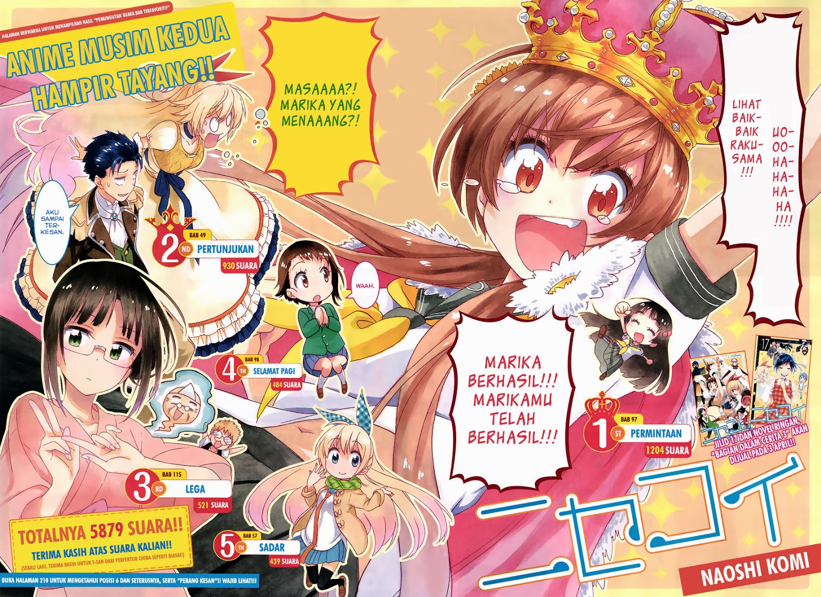 Baca Manga Nisekoi Chapter 164 Gambar 2
