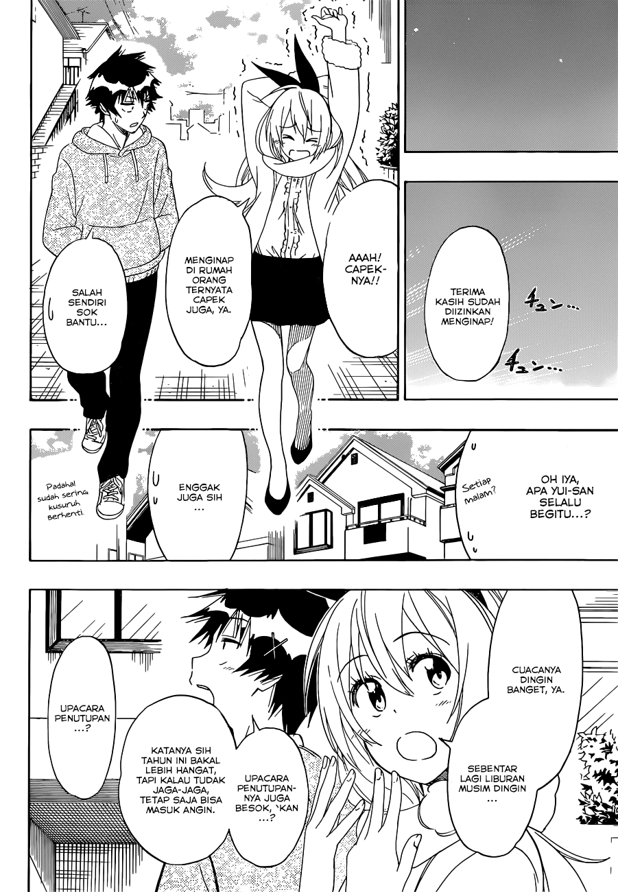 Nisekoi Chapter 164 Gambar 7