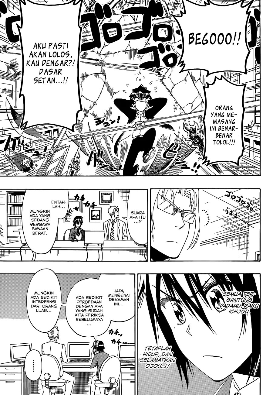 Nisekoi Chapter 161 Gambar 18