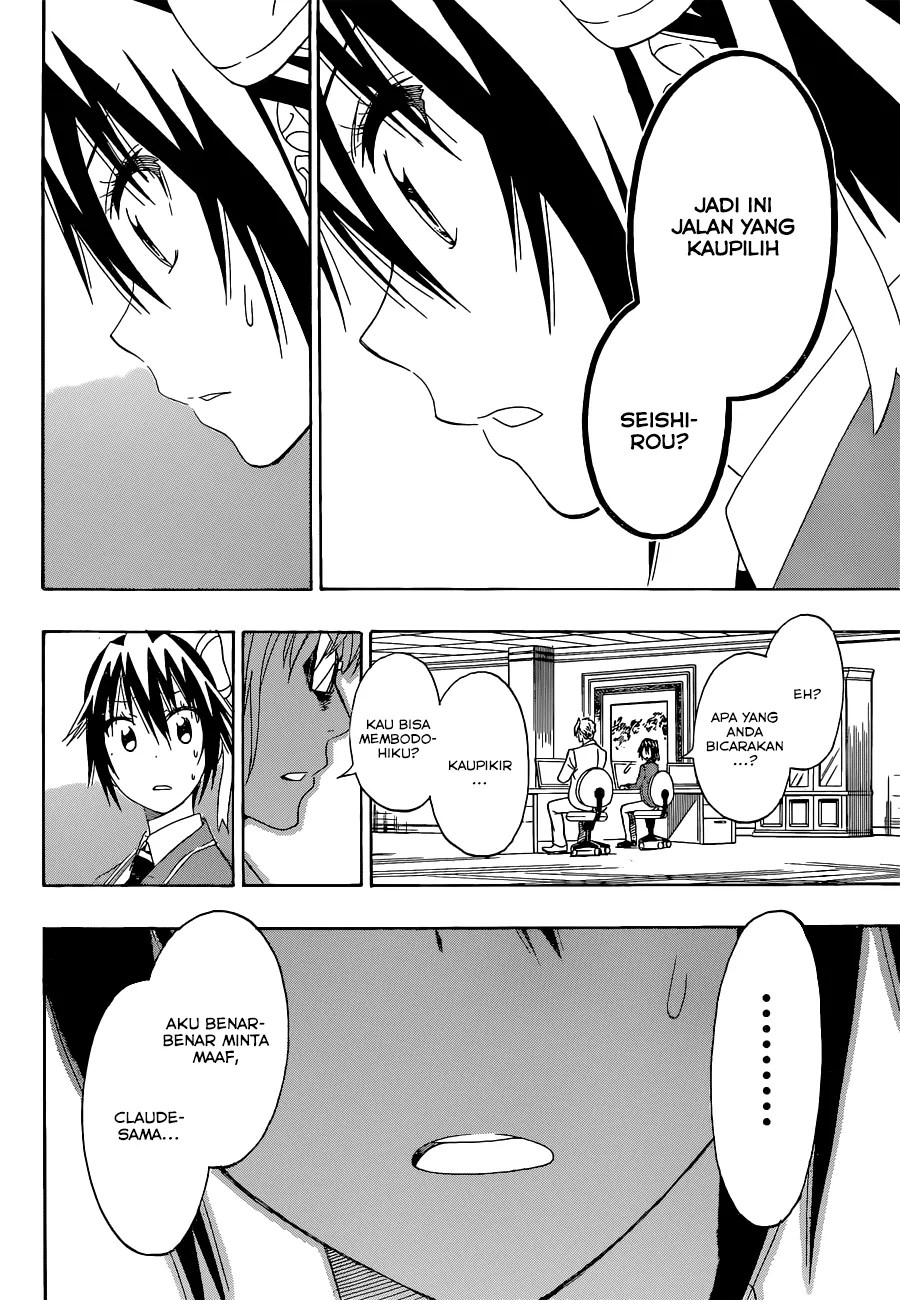Nisekoi Chapter 161 Gambar 20
