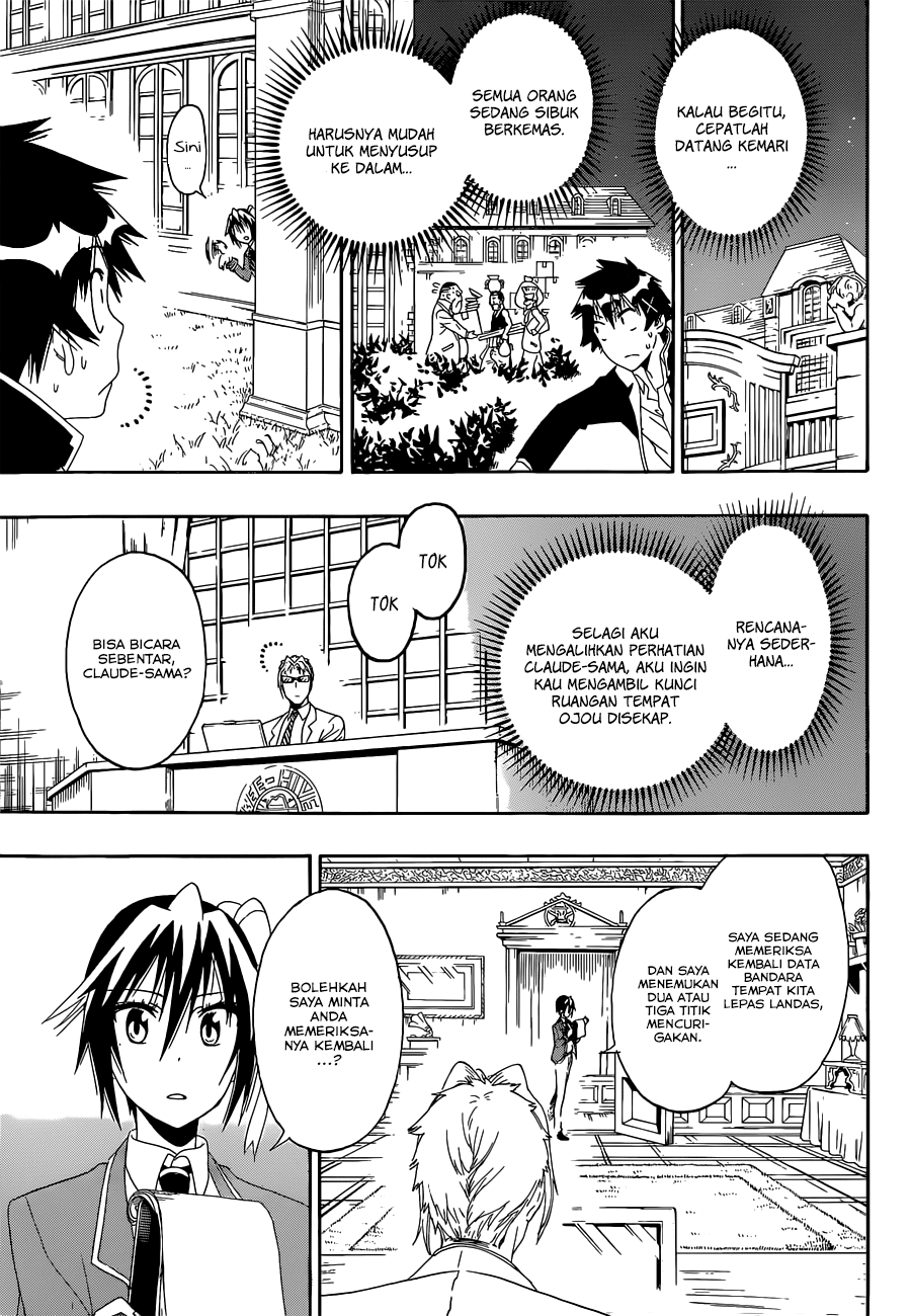 Nisekoi Chapter 161 Gambar 9