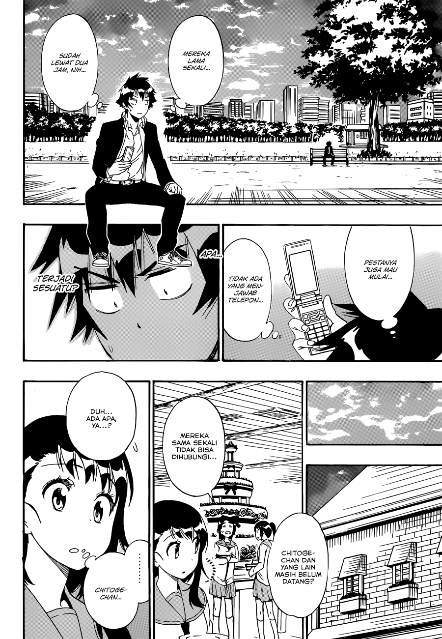 Nisekoi Chapter 160 Gambar 14