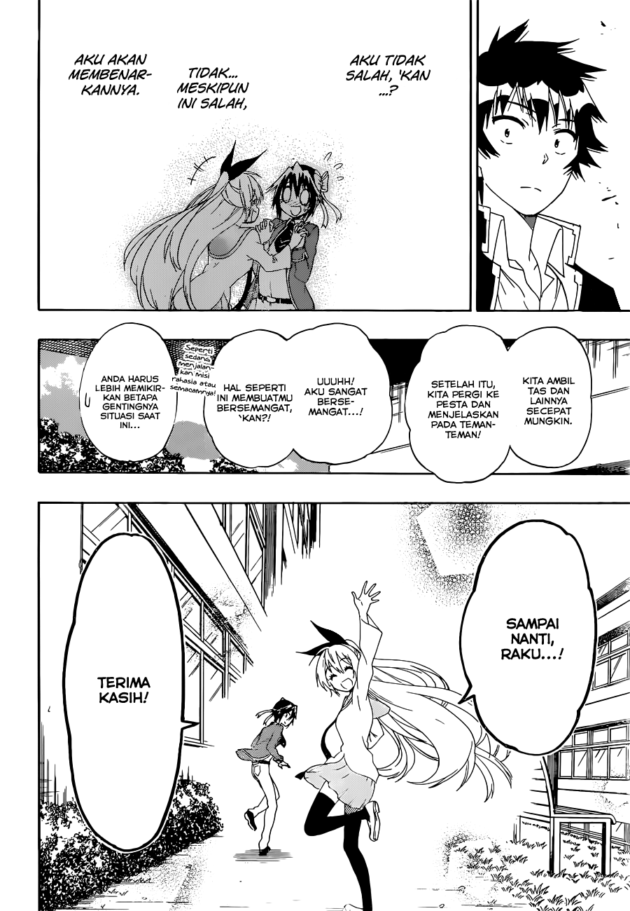 Nisekoi Chapter 160 Gambar 4