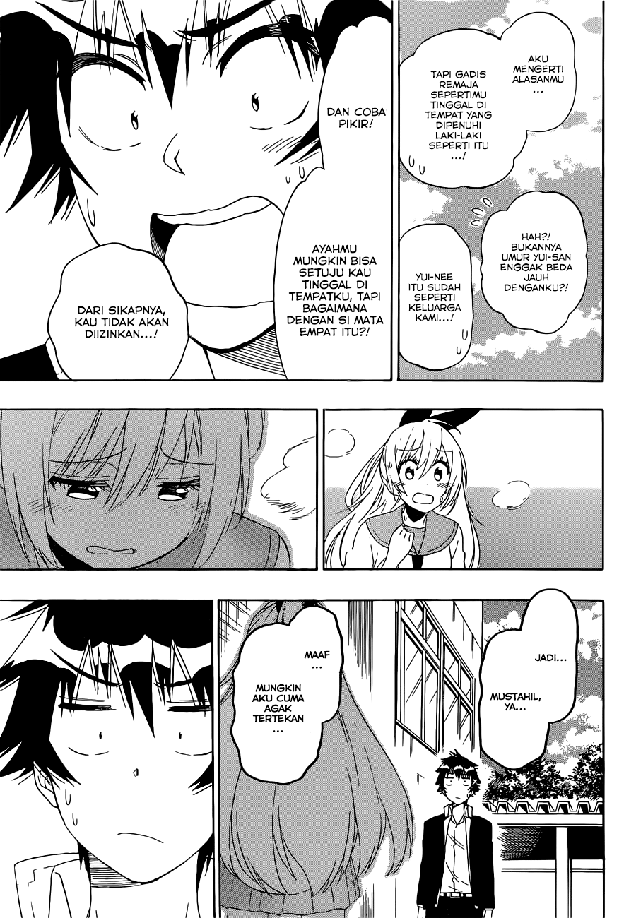 Nisekoi Chapter 159 Gambar 13