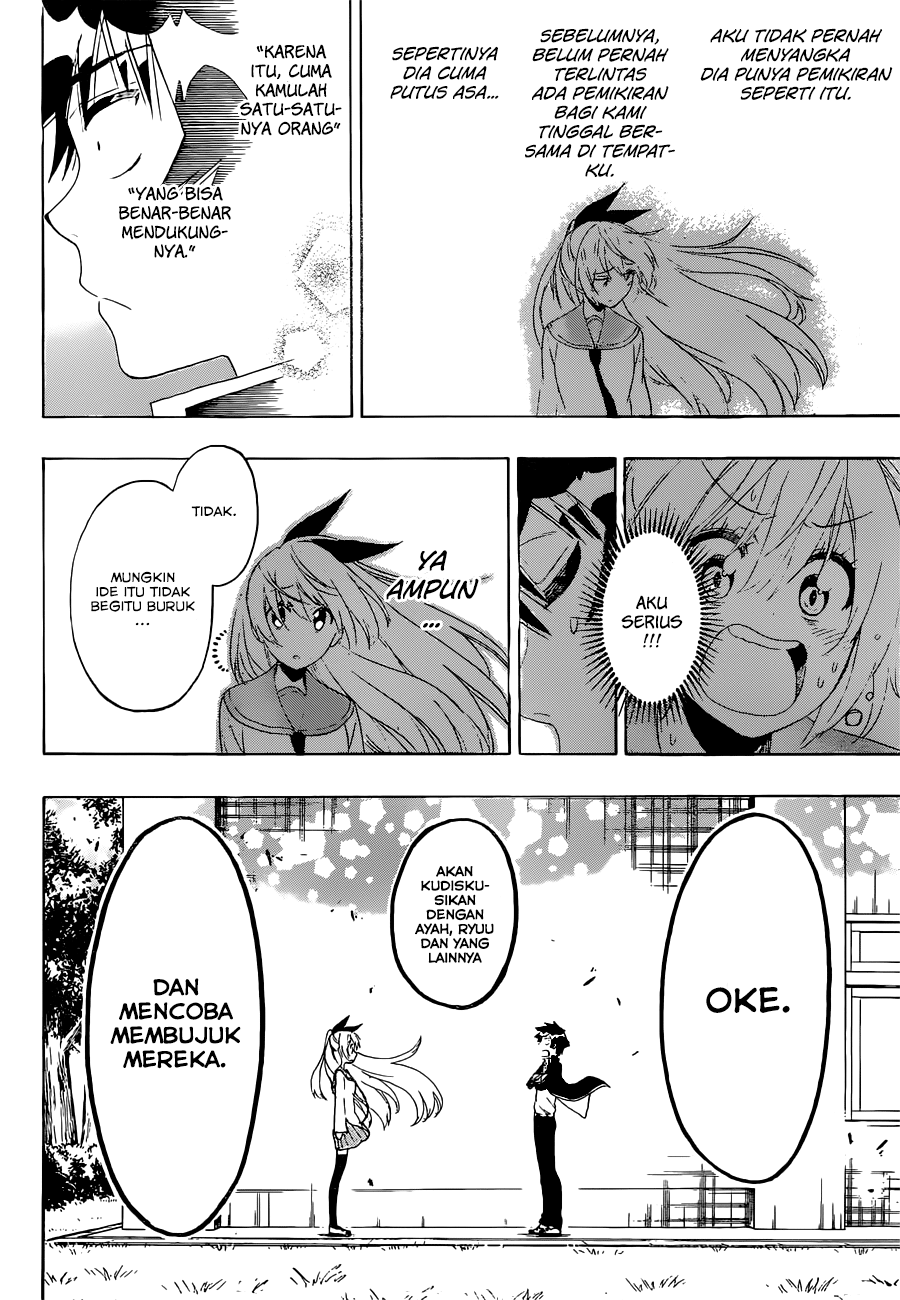 Nisekoi Chapter 159 Gambar 14