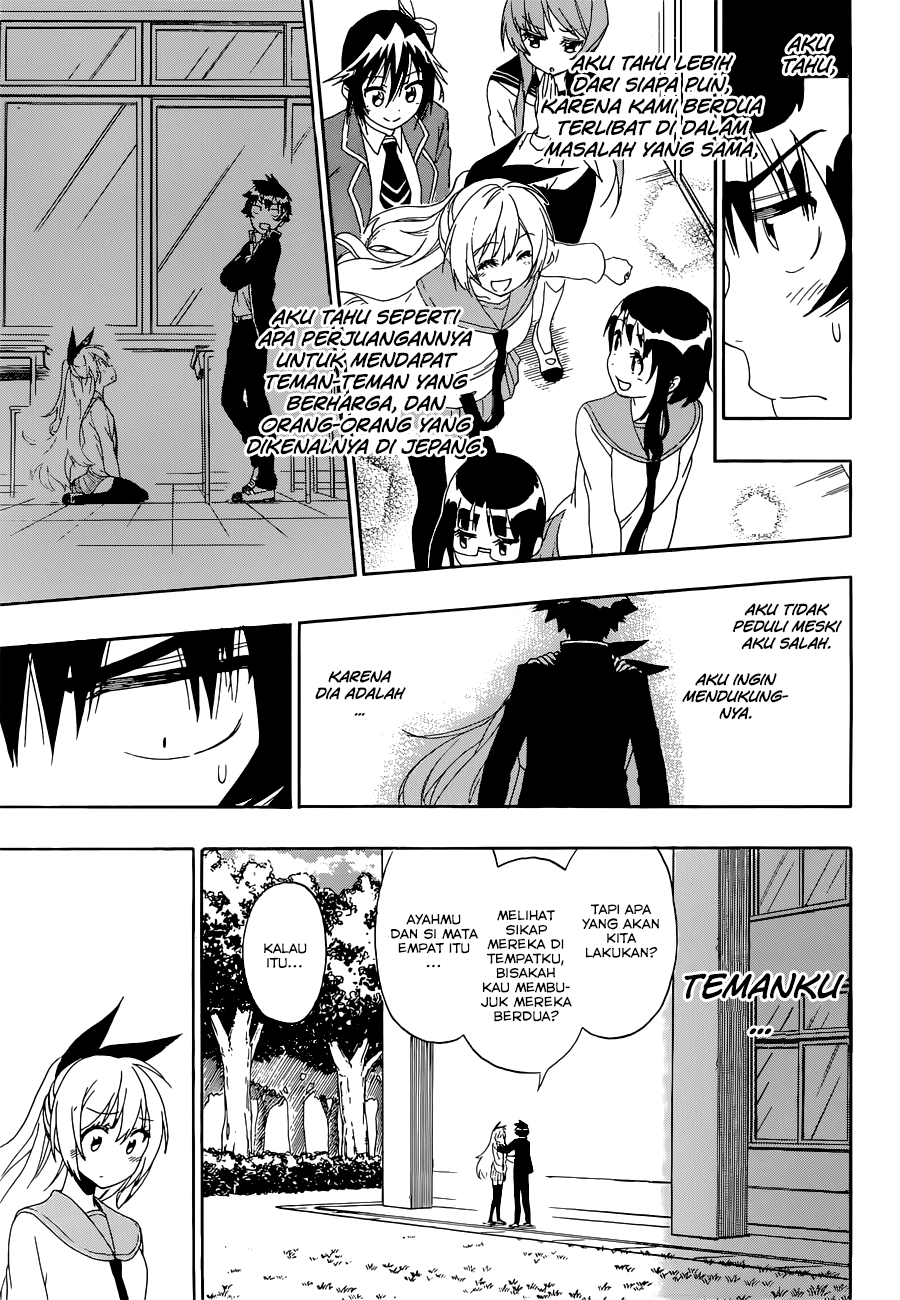 Nisekoi Chapter 159 Gambar 17