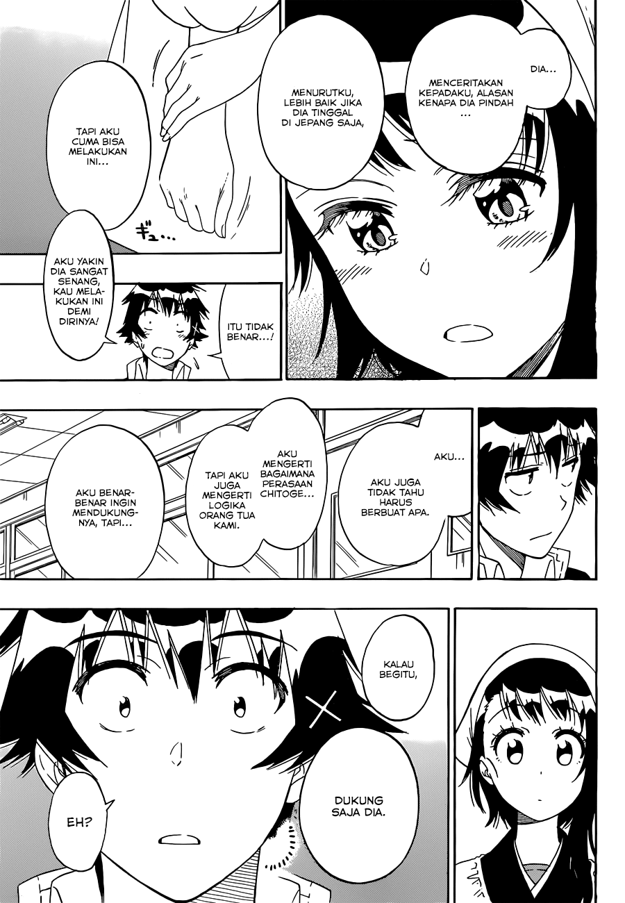Nisekoi Chapter 159 Gambar 7